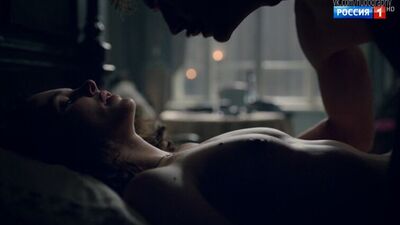 Елизавета Боярская голая в сериале "Анна Каренина" (2017, Карен Шахназаров) - 2 серия (1080i)