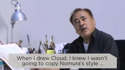 Ёситака Амано о Final Fantasy VII