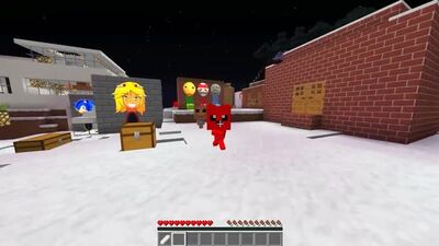 ЖЕЛЕЙНЫЙ МИШКА и ГРЕННИ ПОСАДИЛИ в ТЮРЬМУ СОНИК 2 в МАЙНКРАФТ! мультик майнкрафт нуб