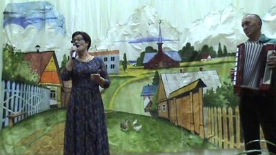 Ак яулыклы энием минем Гульфия Файзрахманова,баянда Рустам Галимзянов