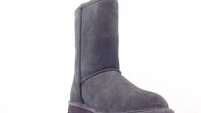 Женские угги Bearpaw Elle Short 1962W-Charcoal