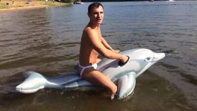 Александр Пистолетов - Из России в Украину (соло на дельфине)