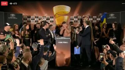 Александр Усик - Майрис Бриедис [взвешивание]