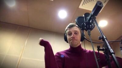 Алексей Гоман на записи нового акустического альбома