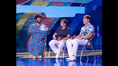 КВН Галустян - Бабушка Сирануш, Медведев и Путин