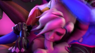 Owerwatch | Mercy vs D.Va | Game Night-Part 1 | 18+