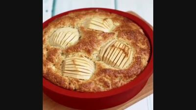 Яблочная пп-шарлотка