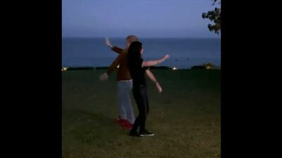 Кортни Кокс и Эд Ширан.