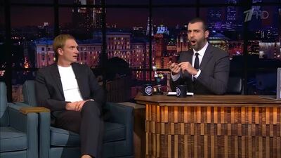 Андрей Бурковский на Вечернем Урганте