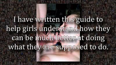 Минет, совет для хороших шлюшек - с озвучкой