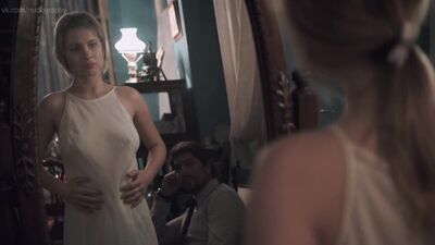 Анна Цуканова-Котт голая в фильме "Параллельные прямые пересекаются в бесконечности" (2015, Лика Алексеева) HD 1080p