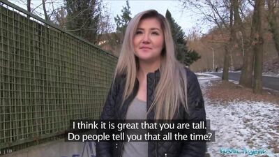 Публичный агент, симпатичная русская обожает секс за деньги