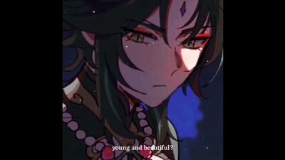 ↬ genshin impact ; xiao x aether