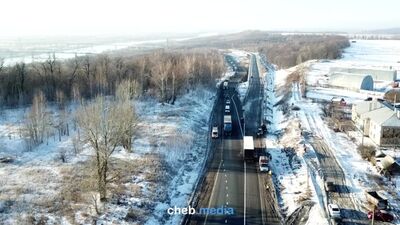 По Сурскому спуску наконец-то запустили движение, трасса М7 в Чувашии