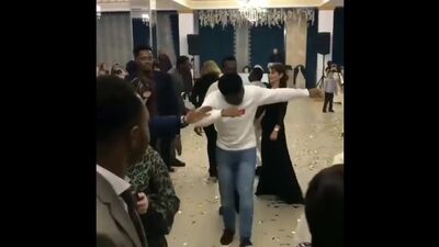 Свадьба в Махачкале, жених Африканец, невеста Дагестанка