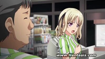 Старшеклассницы и похотливый менеджер JK to Ero Konbini Tenchou - хентай с русской озвучкой