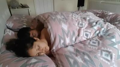 Sleeping teen sister woken up molested kissed fingered licked passionat.mp4