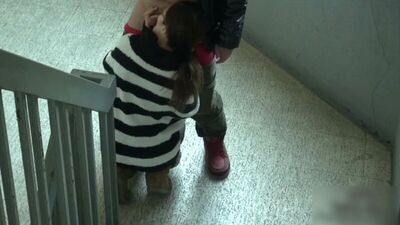 Секс в Азиаткой в подъезде [Домашнее порно, Частное, Любительское, Home Video, h