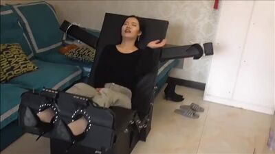 Chinese Girl Tickled In White Socks Nylons.mp4