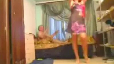 Жена вернулась неожиданно!