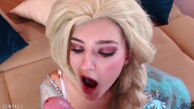 Elsa Frozen 2 hurd fuck cosplay porn