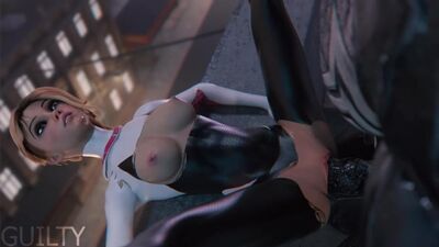 Веном и Гвен Сnейси Venom Gven Stacy Spider-men sex секс longtime