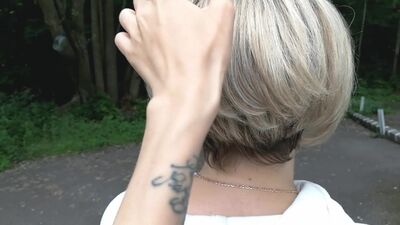 Окрашивание. АэрТач. Перекрытие предыдущего мелирования