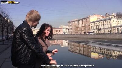 Пикап, развели девушку на секс (720р)