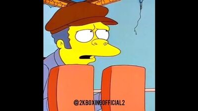 Гомер Симпсон на лапах