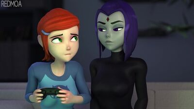 She loves it | Raven and Gwen Tennyson animation [Redmoa]