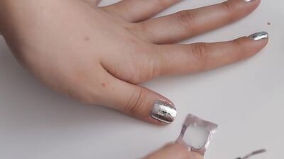 Зеркальный маникюр своими руками