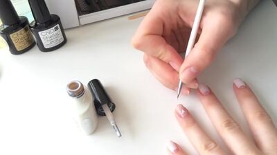 Дизайн Ногтей! Лунный маникюр! Прозрачное Сердце. (Nail Art Designs)