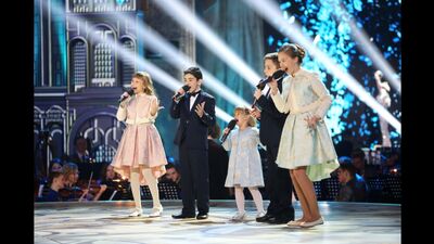 Полина Богусевич, участники проекта "Синяя птица. Кастинг", Игорь Крутой - Т.Демчук. "Крылья"