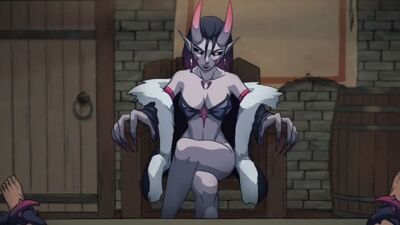 The Cursed Prince by Derpixon 2D Short Porn Animation Hentai Femdom Demon Girl FandelTales