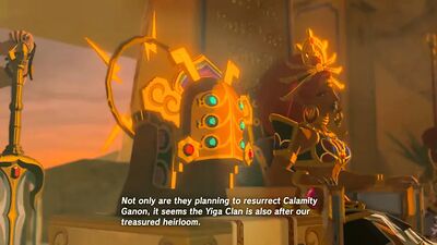 Zelda и Urbosa развлекаются вместе