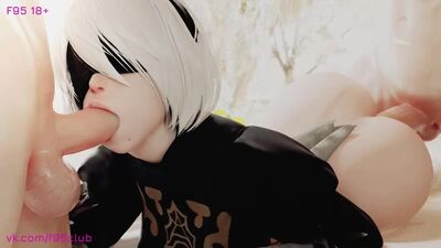 F95 18+ (Nier Automata, Nier , 2b , Threesome , 1080p , BigCock , Butt , Yorha , Nsfw , Animation , Animted , 3d , Hentai)