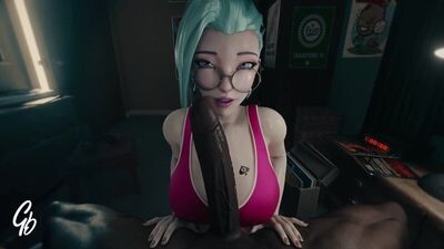Seraphine X Dood ANAL - 3D Porn / 3Dポルノ