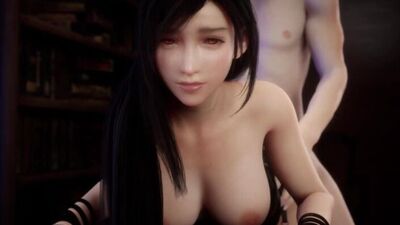 Tifa Desk Doggy - 3D Porn / 3Dポルノ