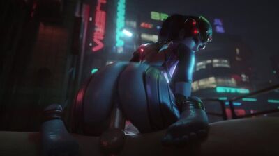 Overwatch - Widowmaker Riding - 3D Porn / 3Dポルノ