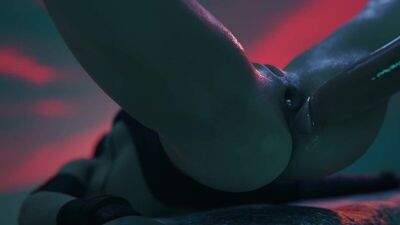 Morrigan Anal - 3D Porn / 3Dポルノ