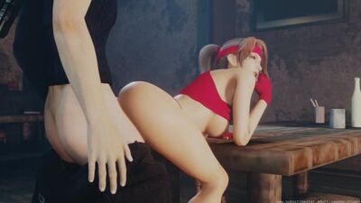 Jessie And Cloud Side Quest - 3D Porn / 3Dポルノ