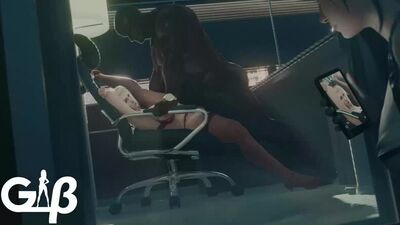 Tifa Lockhart recording Scarlett - BBC; missionary; milf; stockings; 3D sex porno hentai; (by GeneralButch) [Final Fantasy]