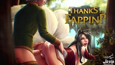 (Sound)Ahri sex animation [League of Legends, LoL;Porn;Hentai;R34;Sex;порно;секс;хентай;лига легенд]