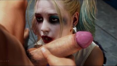(Sound)Harley Quinn blowjob [DC, Selina Kyle;Porn;Hentai;R34;Sex;SFM;порно;секс;хентай]