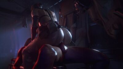 (Sound)Quiet sex ver.black [Metal Gear Solid V, MGS;Porn;Hentai;R34;Blender;порно;секс;хентай]