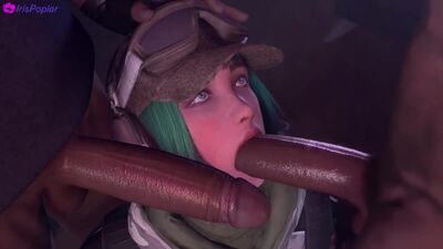 Ela - group sex; gangbang; BBC; oral sex; minet; blowjob; deepthroat; facefuck; 3D sex porno hentai; [Rainbow Six Siege]