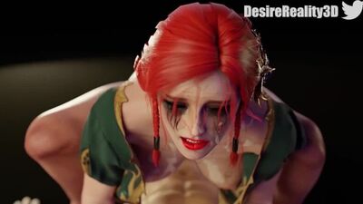 (Sound) Triss Merigold sex, pov - A Sorceress Lust Episode 1 ver.messy [The Witcher 3, Desire Reality;Porn;Hentai;R34;Blender]