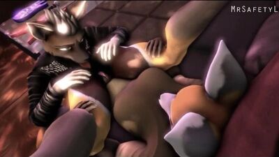 Furry yiff aggressive retsuko