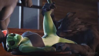 Furry yiff wolf porn sex