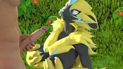 Furry yiff pokemon zeraora